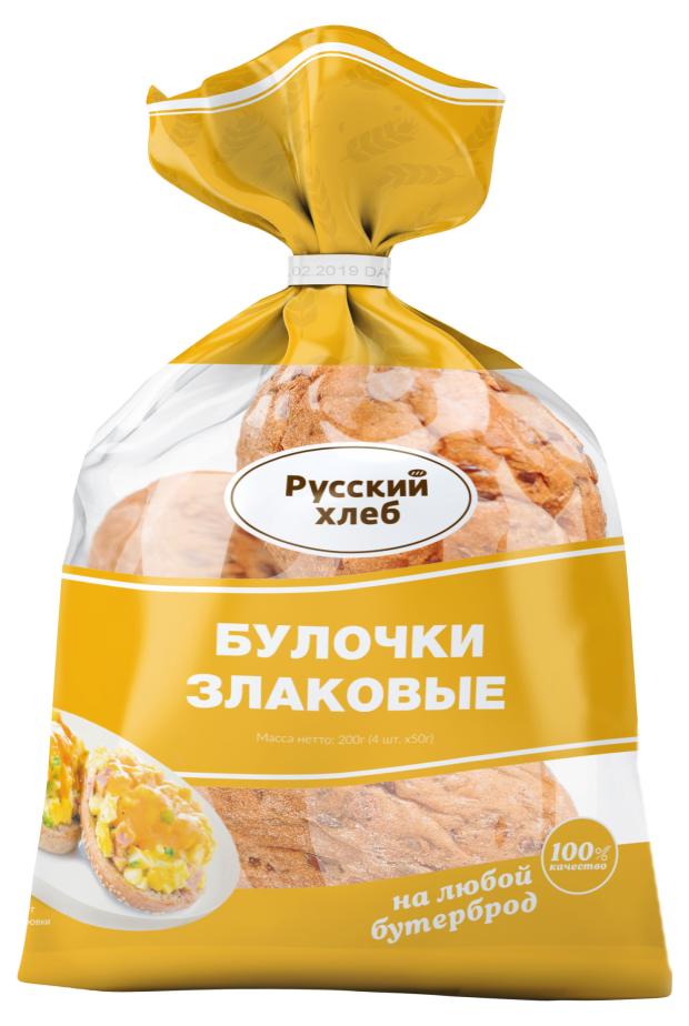 

Булочки Русский Хлеб Злаковые, 4 х 50 г