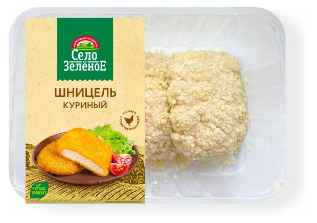 Шницель куриный Село Зеленое охлажденный, 400 г