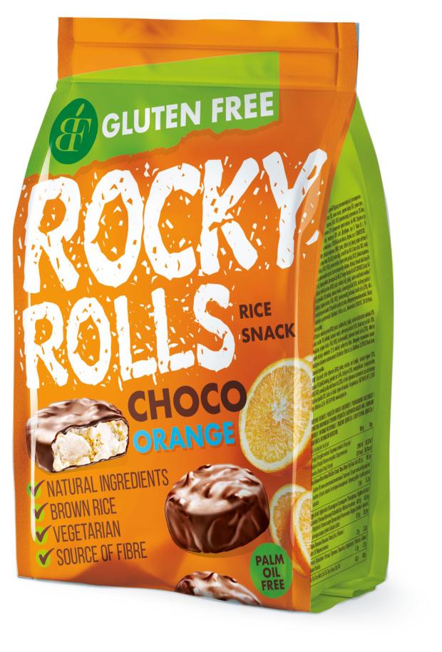 

Конфеты Benlian Rocky Rolls с воздушным рисом в молочном шоколаде с апельсином, 70 г