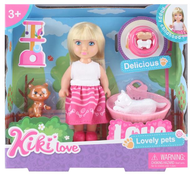 

Игрушка Кукла с питомцем