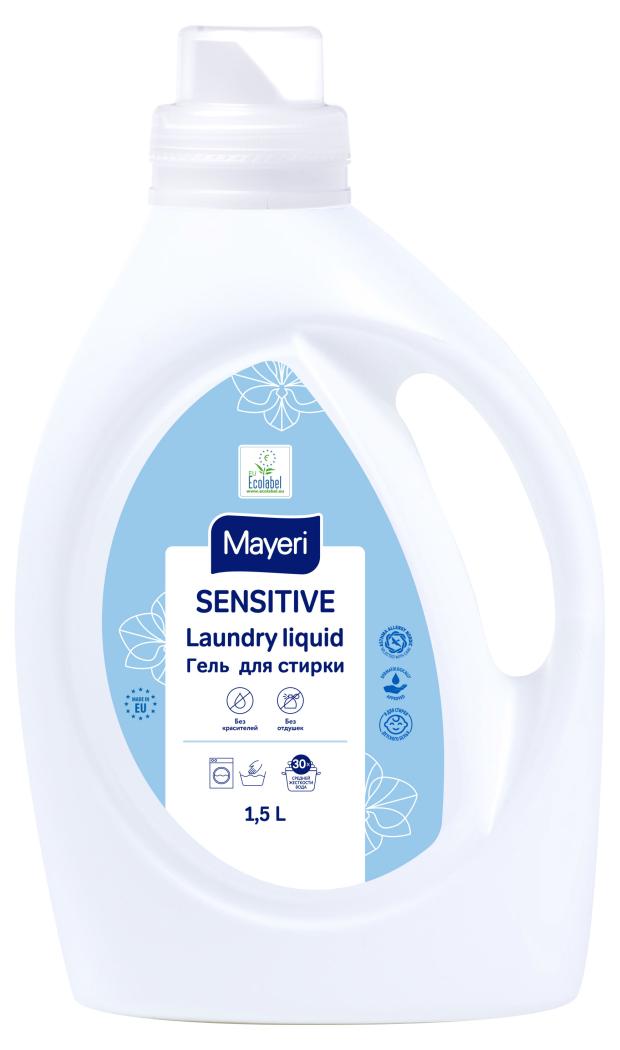 Гель для стирки Mayeri Sensitive, 1,5 л