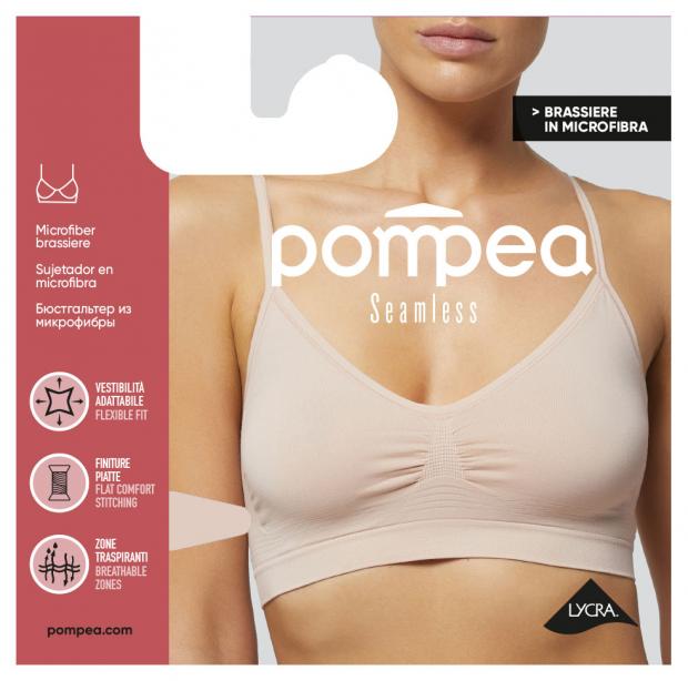 

Бра женские Pompea Brassiere Seamless Skin, L/XL