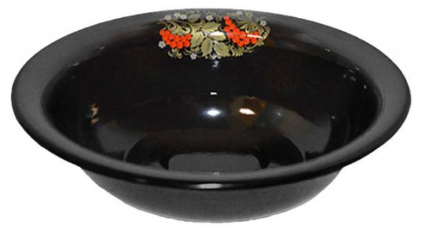 Миска Стальэмаль стальная эмалированная рябина, 2 л