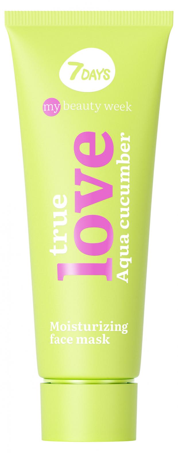 Маска для лица увлажняющая 7Days My Beauty Week True Love, 80 мл