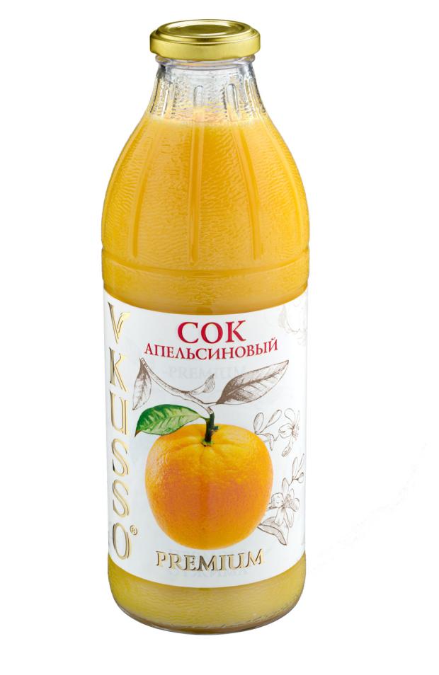 Сок апельсиновый Vkusso, 1 л