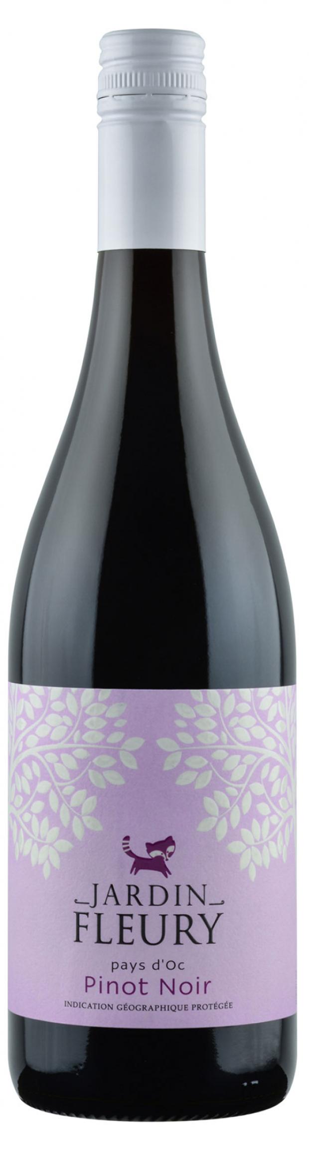 Вино Jardin Fleury Pinot Noir красное сухое Франция, 0,75 л