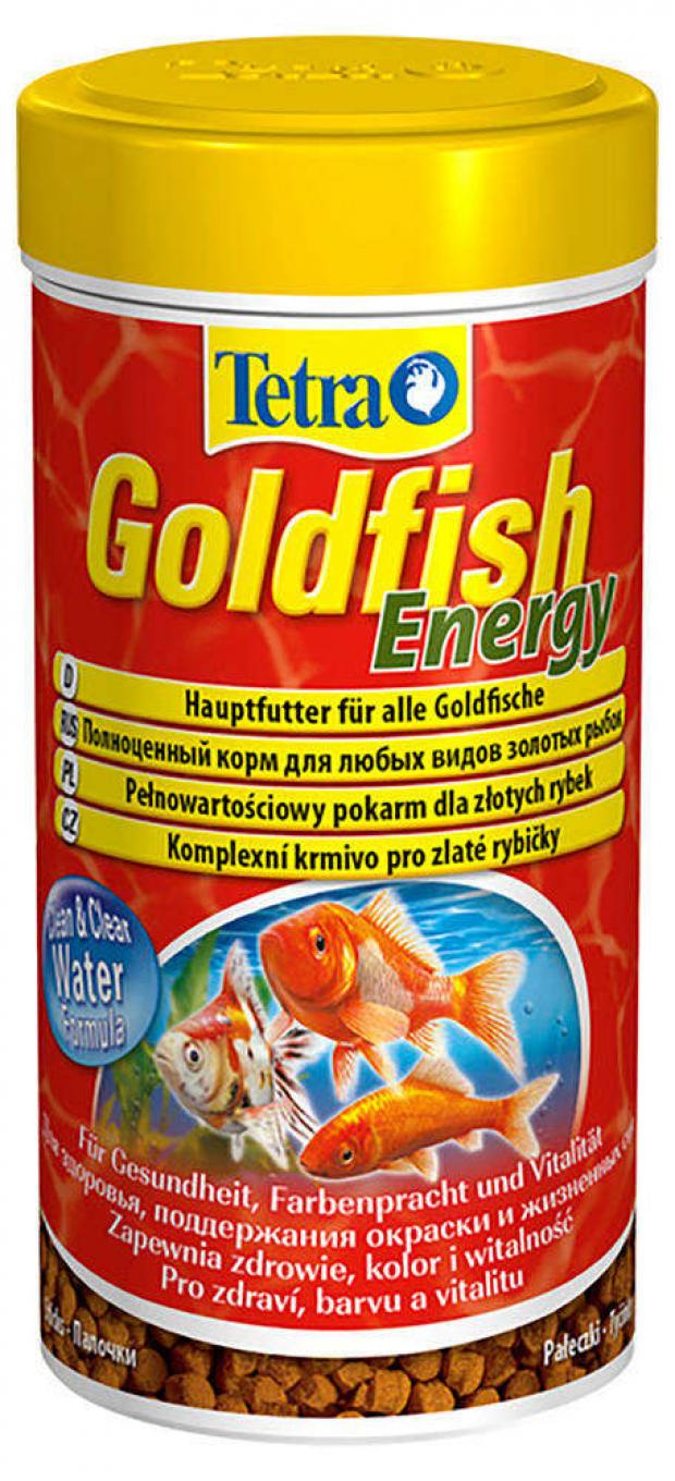 Корм для рыб Tetra Goldfish Energy палочки для золотых рыбок, 100 мл корм для рыб ms octopus goldfish хлопья для золотых рыбок