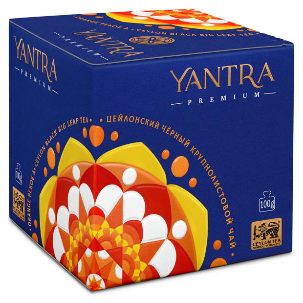 

Чай черный Yantra Премиум крупнолистовой, 100 г