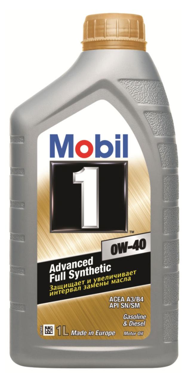 

Масло моторное синтетическое Mobil 1 FS 0W-40, 1 л