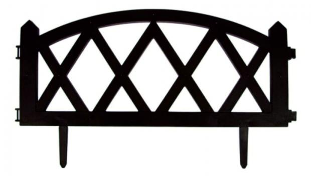 Забор декоративный GARDENPLAST Modern 4 5 шт, 3 м