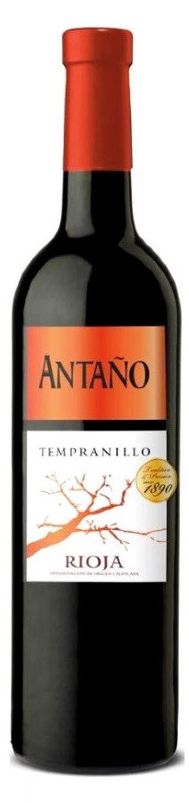 Вино Antano Tempranillo Rioja красное сухое Испания, 0,75 л вино безалкогольное felix solis vina albali cabernet tempranillo красное 0 75 л