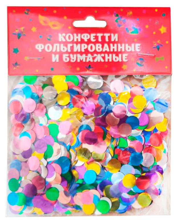 

Конфетти фольгированные и бумажные, 20 г