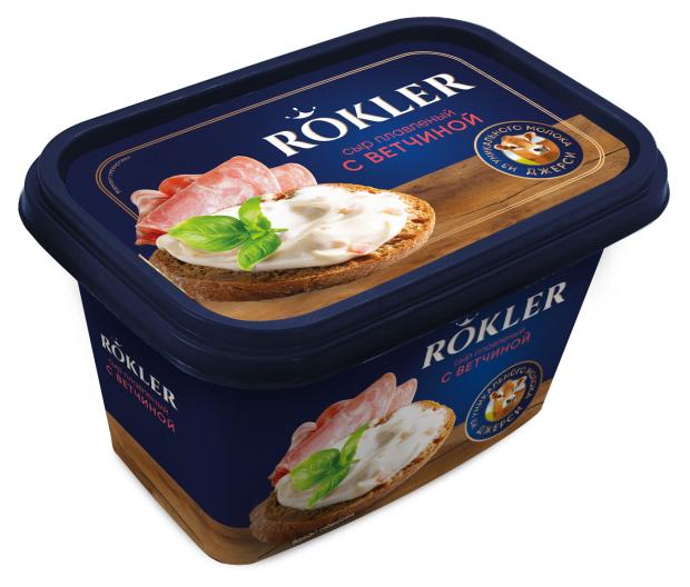 

Сыр плавленый Rokler с ветчиной БЗМЖ, 370 г