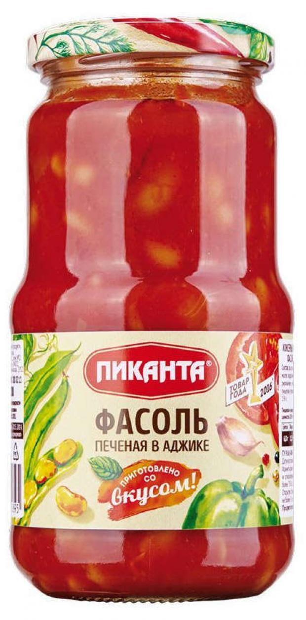 

Фасоль печеная «Пиканта» в аджике, 530 г