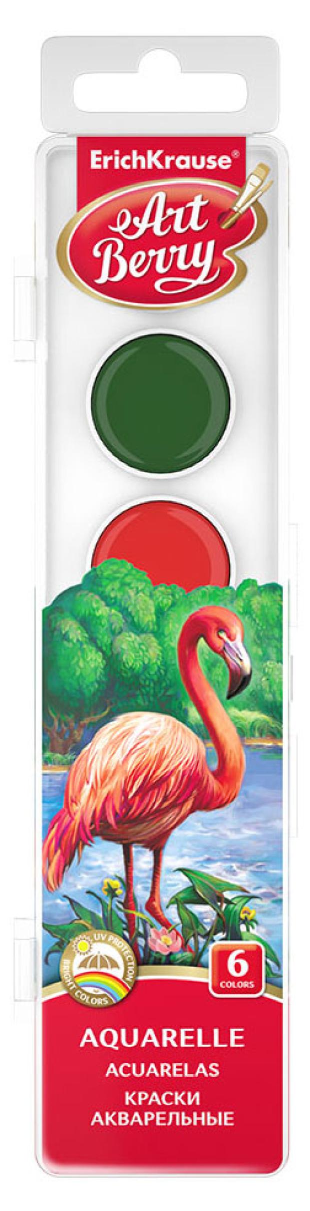 

Акварель ArtBerry с УФ защитой яркости, 6 цветов