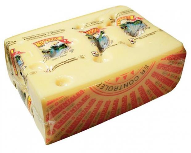 

Сыр твердый Эмменталь Le Superbe 50% БЗМЖ, вес