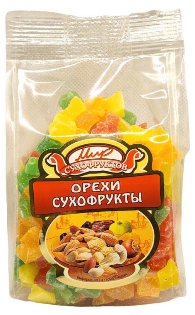 Ананас Мир сухофруктов сушеный Кубики, 200 г