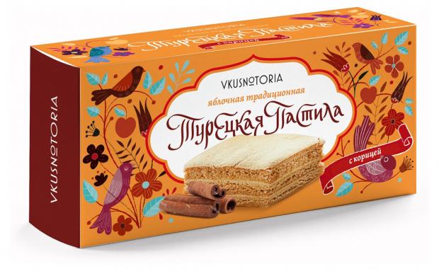 

Пастила Vkusnotoria Турецкая с корицей, 100 г