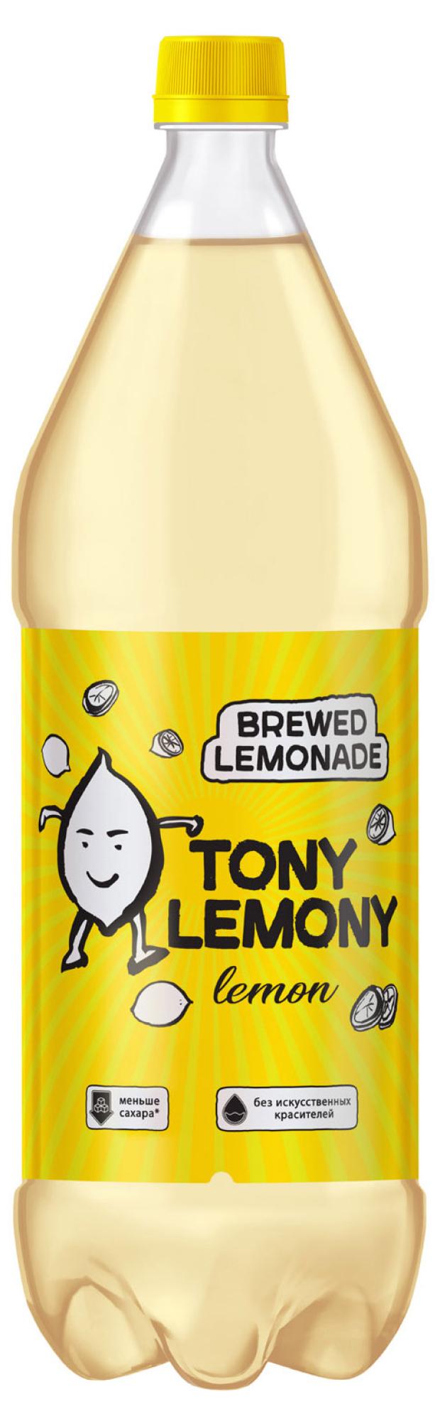 Напиток газированный Tony Lemony Lemon, 1,5 л