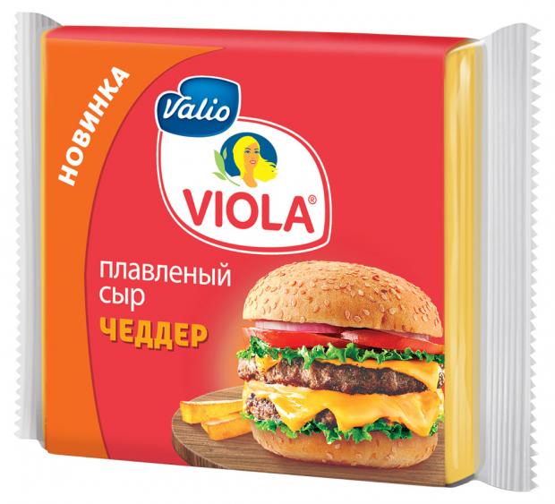 

Сыр плавленый Valio Viola Чеддер» в ломтиках, 140 г