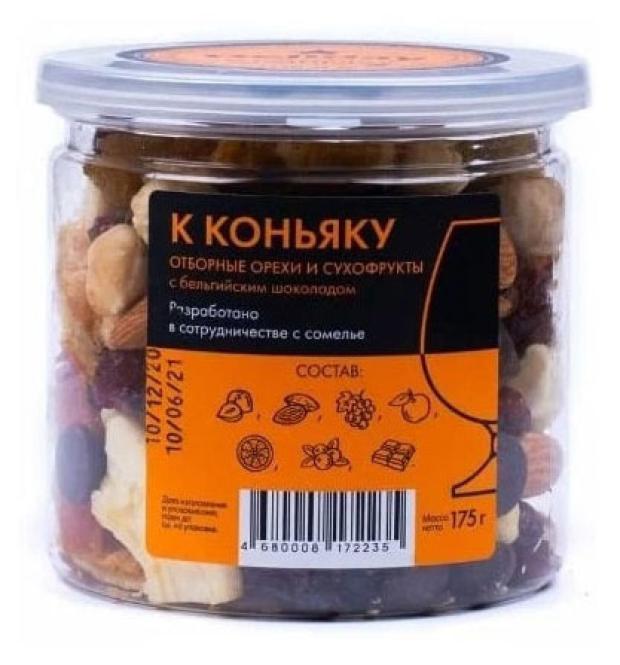 Смесь орехов и сухофруктов Deliday к коньяку, 175 г