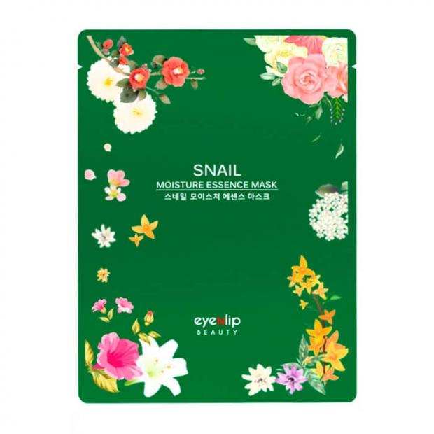 фото Маска для лица eyenlip moisture essence mask snail тканевая, 25 мл