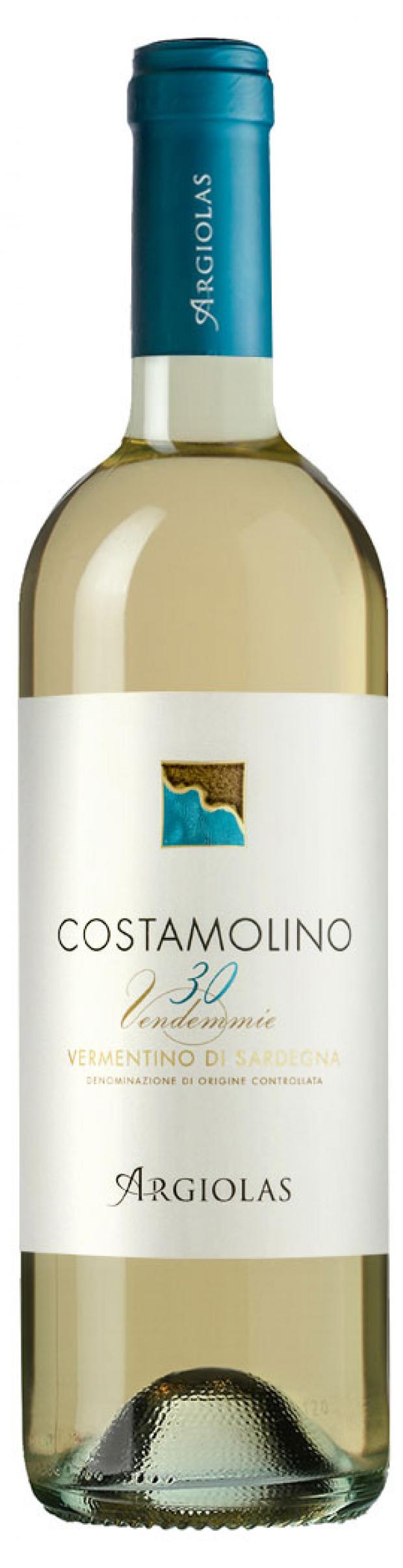 Вино Argiolas Costamolino Vermentino di Sardegna белое сухое Италия, 0,75 л