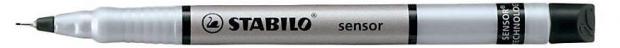 

Ручка капиллярная Stabilo Sensor 0,3 мм, черный