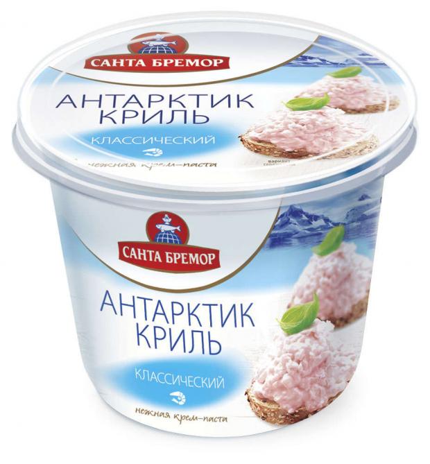 

Паста из морепродуктов «Санта Бремор» Антарктик-Криль классический, 150 г