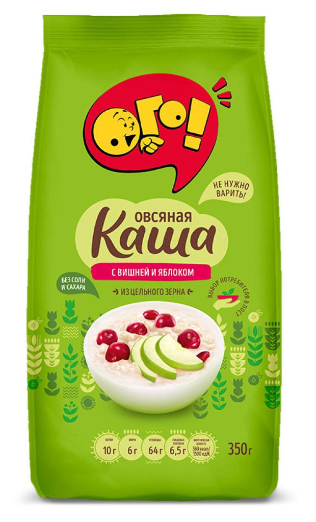 Каша овсяная ОГО с вишней и яблоком 350 г 96₽
