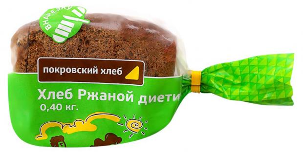 Хлеб Покровский хлеб Ржаной диетический, 400 г