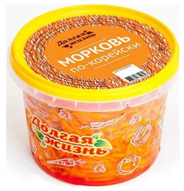 Морковь по-корейски Долгая Жизнь, 450 г