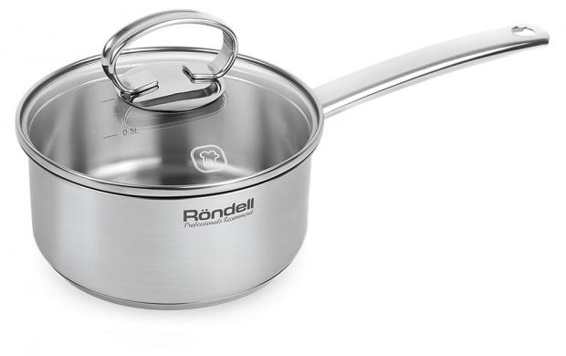 

Ковш с крышкой Rondell Zart для индукционных плит, 1,3 л