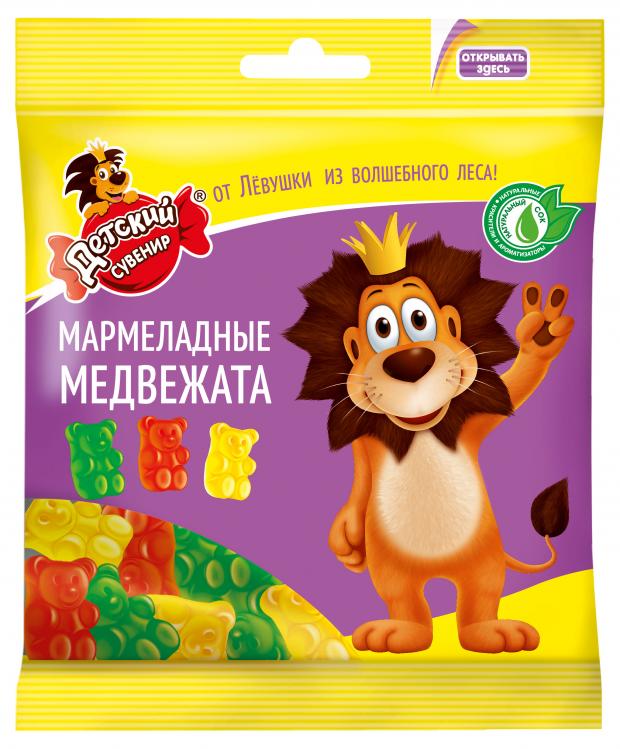 

Мармелад жевательный «Детский сувенир» медвежата, 70 г