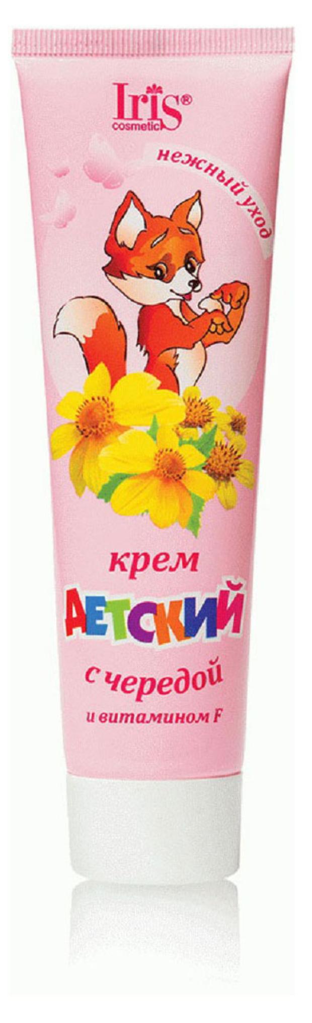 

Крем детский Iris с чередой и витамином F, 100 мл