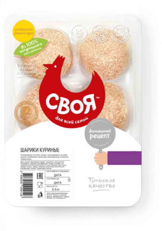 

Шарики куриные Своя, 500 г