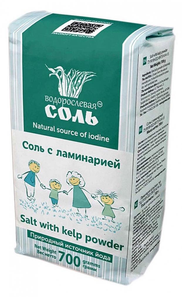 

Соль Garnec с ламинарией, 700 г