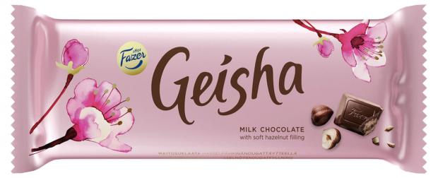 

Шоколад Fazer Geisha молочный из тертого ореха, 100 г