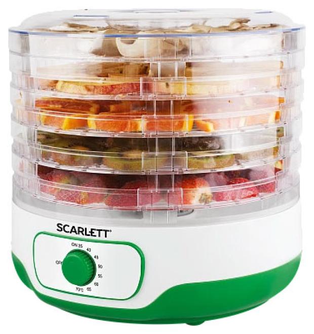 

Сушилка для овощей Scarlett SC-FD421015 бело-зеленая
