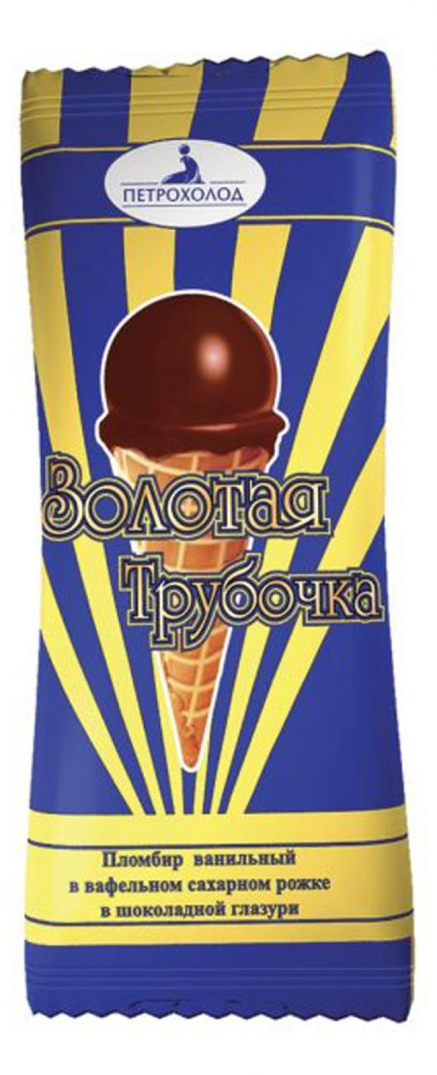 

Мороженое «Золотая трубочка» пломбир ванильный, 60 г