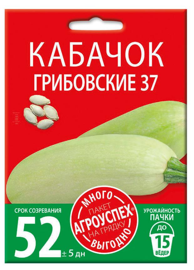 

Семена Агроуспех Кабачок грибовский 37, 10 г