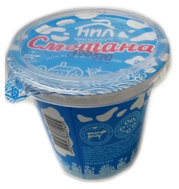 Сметана НИЛ 20% БЗМЖ, 350 г