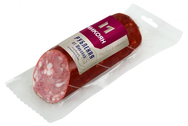 

Колбаса варено-копченая Микоян Рубленая, 350 г