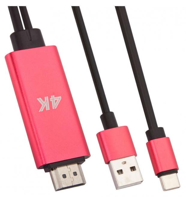 

HDTV кабель DIIN USB Type-C to HDMI, 1,8 м