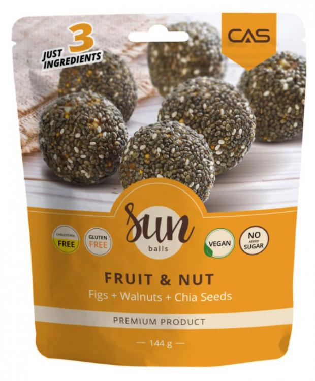 

Снеки Sun Balls из орехов и сухофруктов Инжир-грецкий орех-семена чиа, 144 г