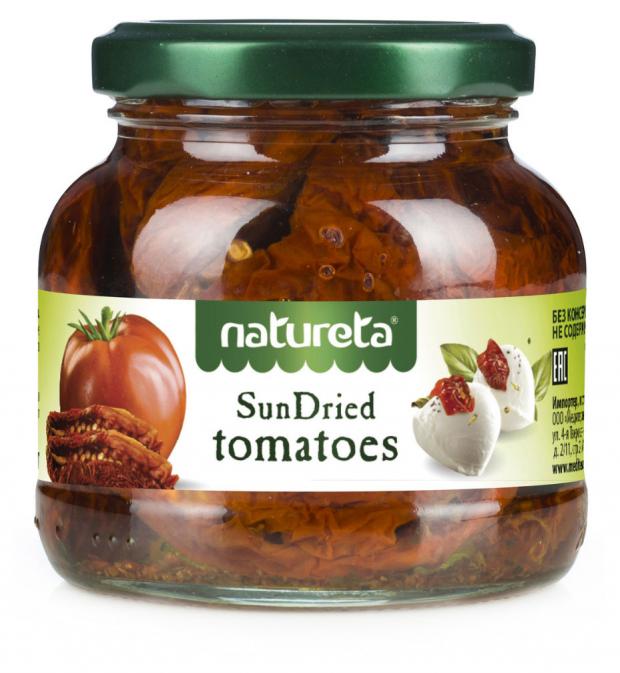 

Помидоры сушеные Natureta на солнце в масле, 260 г