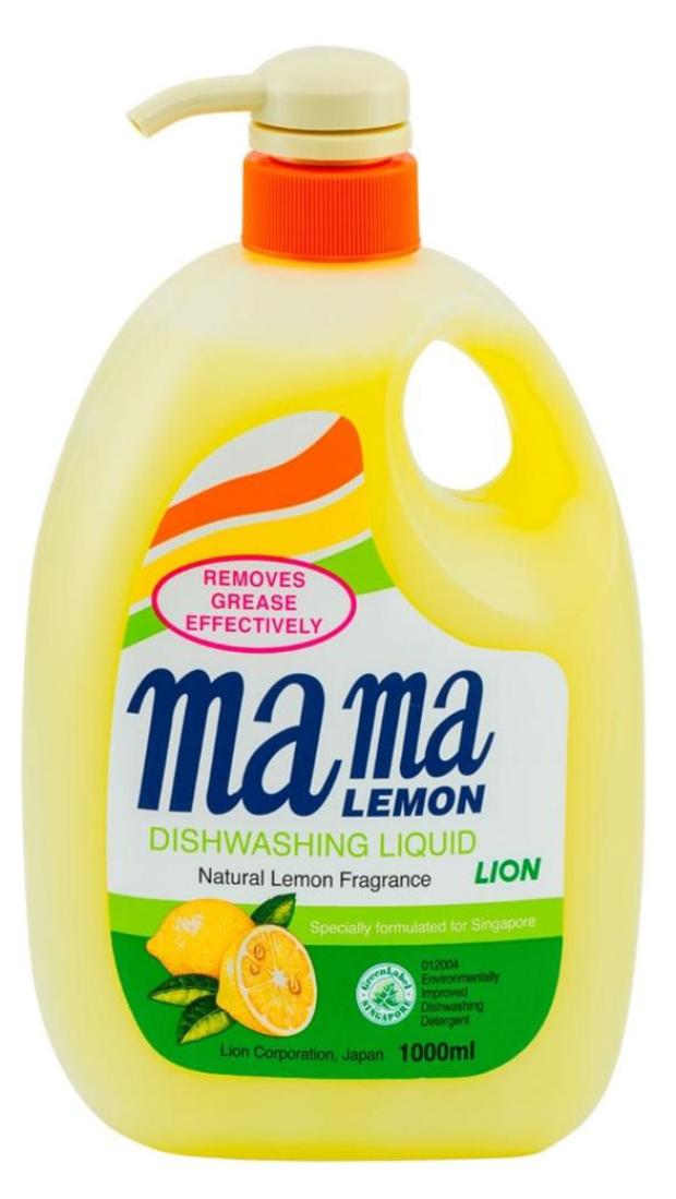 

Бальзам для мытья Mama Ultimate посуды фруктов овощей и детских принадлежностей лимон, 1 л