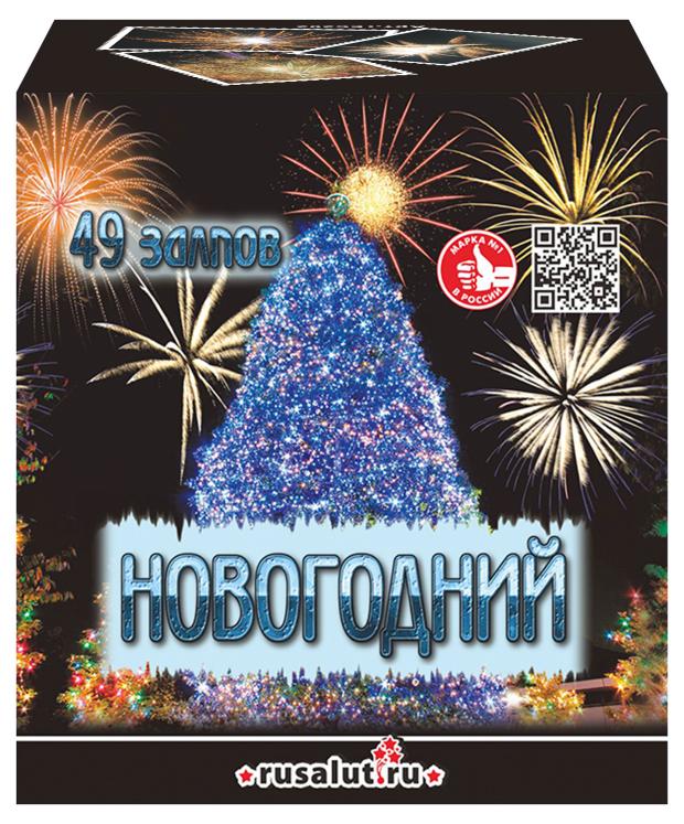 

Батарея салютов Русалют Новогодний, 49 залпов