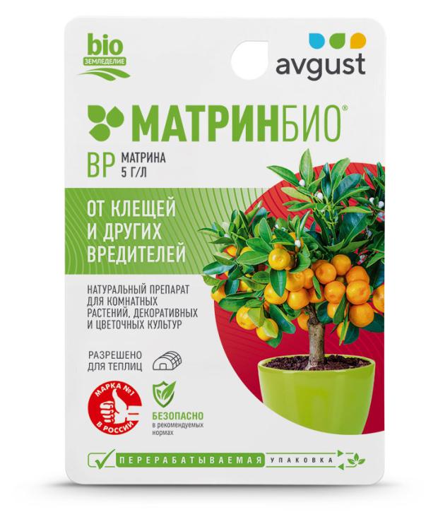 

Средство для защиты от клещей и других вредителей Август МатринБио, 9 мл