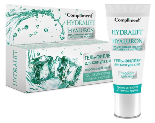 

Гель-филлер для контура глаз Compliment Hygralift Hyaluron для глубокого действия, 25 мл